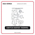 SWITCH-WATER THERMO.