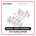 WHEEL ASSY-STEERING