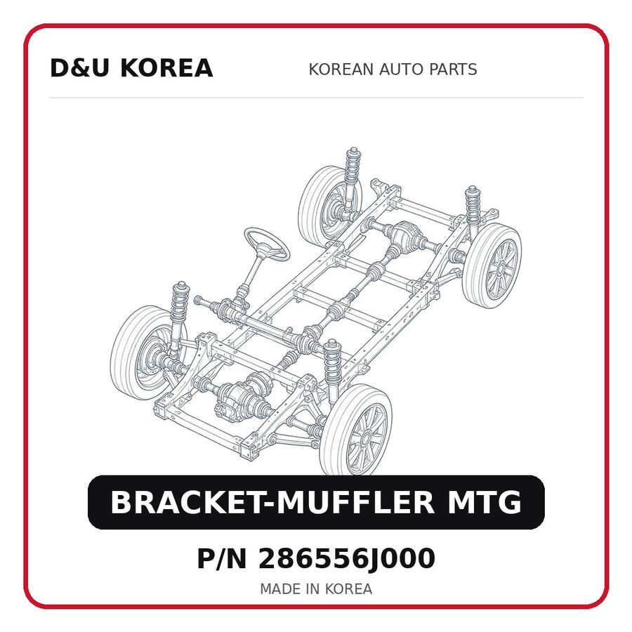 BRACKET-MUFFLER MTG
