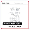 FILTER ASSY-FUEL