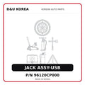 JACK ASSY-USB