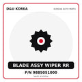 Genuine Mobis BLADE ASSY WIPER RR 98850S1000 for Korean vehicles | D&U Korea