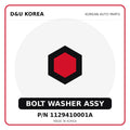 Genuine Mobis BOLT WASHER ASSY 1129410001A - Korean auto parts from D&U Korea