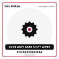 Genuine Mobis BOOT ASSY GEAR SHIFT LEVER AA33364314A for Korean vehicles | D&U Korea