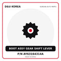 Genuine Mobis BOOT ASSY GEAR SHIFT LEVER AY63164314A for Korean vehicles | D&U Korea