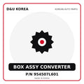 Genuine Mobis BOX ASSY CONVERTER 954507L601 for Korean vehicles | D&U Korea