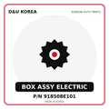 Genuine Mobis BOX ASSY ELECTRIC 918508E101 for Korean vehicles | D&U Korea