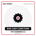 Genuine Mobis BOX ASSY JUNCTION 91800M2112 for Korean vehicles | D&U Korea