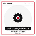 Genuine Mobis BOX ASSY JUNCTION 918105M190 for Korean vehicles | D&U Korea