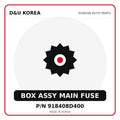 Genuine Mobis BOX ASSY MAIN FUSE 918408D400 for Korean vehicles | D&U Korea