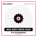 Genuine Mobis BOX ASSY MAIN FUSE 918408K000 for Korean vehicles | D&U Korea