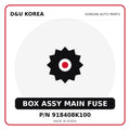 Genuine Mobis BOX ASSY MAIN FUSE 918408K100 for Korean vehicles | D&U Korea