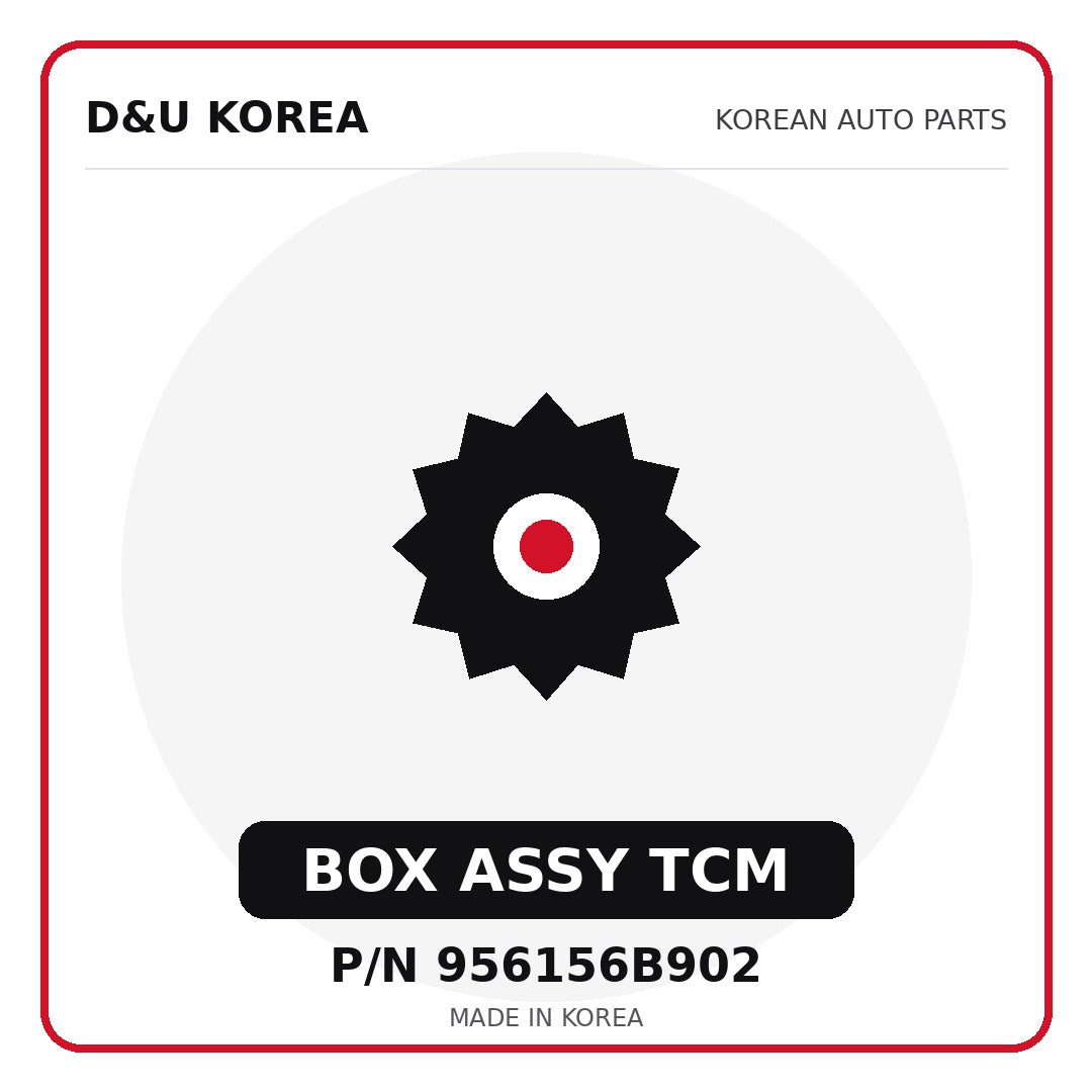 Genuine Mobis BOX ASSY TCM 956156B902 for Korean vehicles | D&U Korea