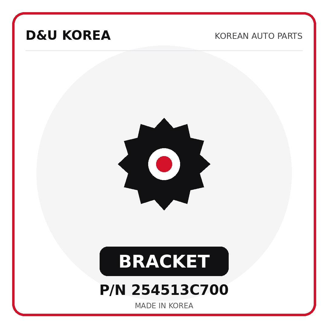 Genuine Mobis BRACKET 254513C700 for Korean vehicles | D&U Korea