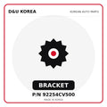 Genuine Mobis BRACKET 92254CV500 - Korean auto parts from D&U Korea