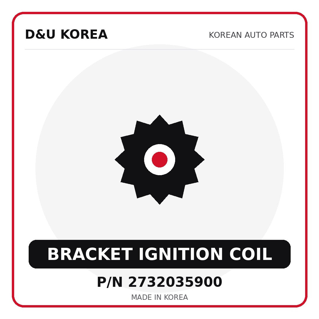 Genuine Mobis BRACKET IGNITION COIL 2732035900 - Korean auto parts from D&U Korea