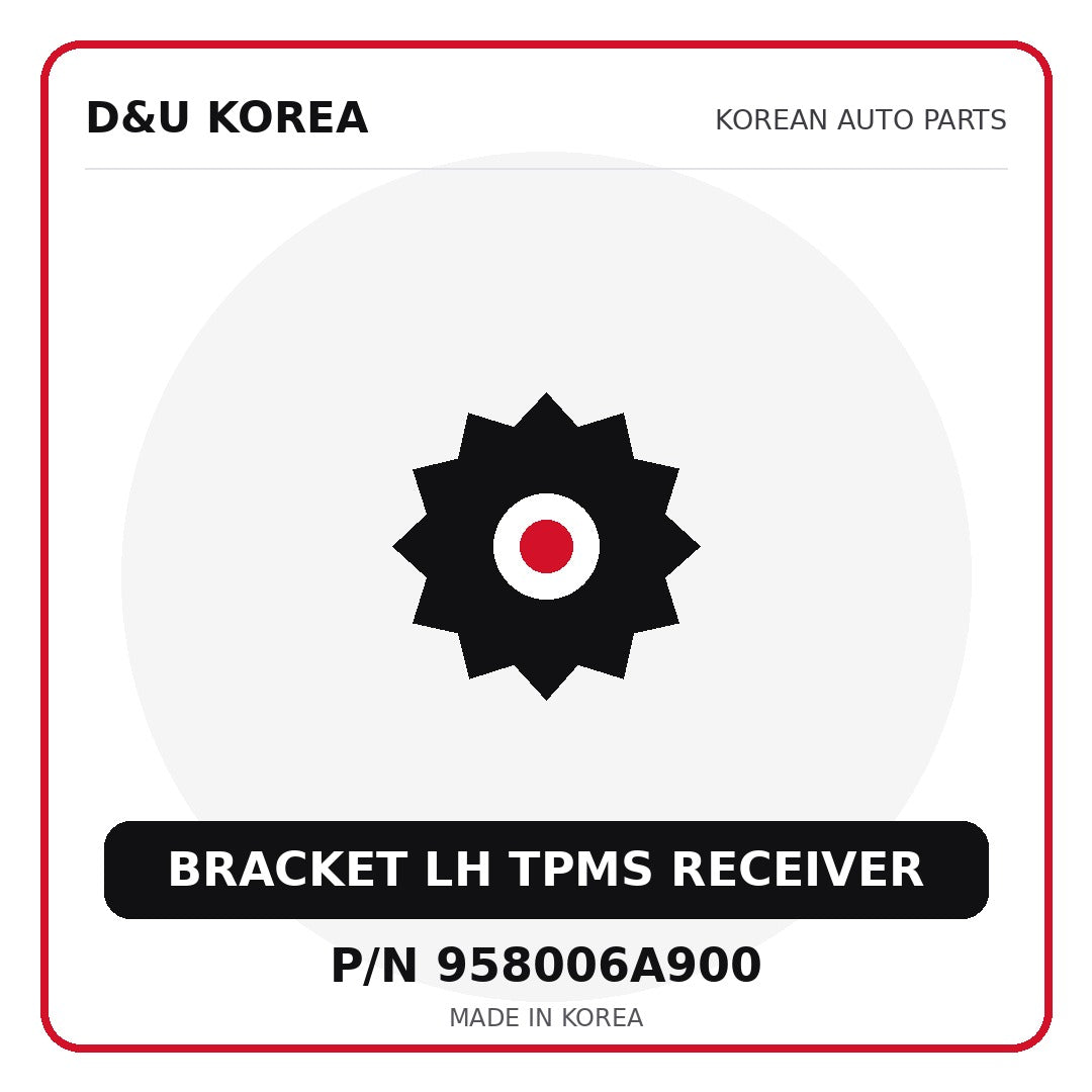 Genuine Mobis BRACKET LH TPMS RECEIVER 958006A900 for Korean vehicles | D&U Korea
