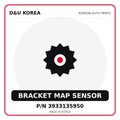 Genuine Mobis BRACKET MAP SENSOR 3933135950 - Korean auto parts from D&U Korea
