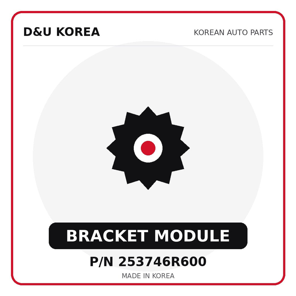 Genuine Mobis BRACKET MODULE 253746R600 for Korean vehicles | D&U Korea