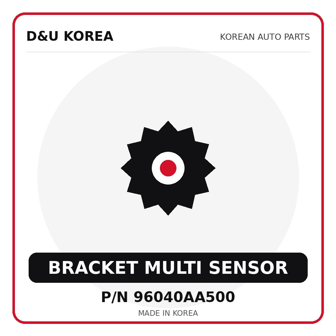 Genuine Mobis BRACKET MULTI SENSOR 96040AA500 - Korean auto parts from D&U Korea