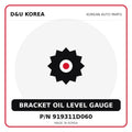 Genuine Mobis BRACKET OIL LEVEL GAUGE 919311D060 - Korean auto parts from D&U Korea