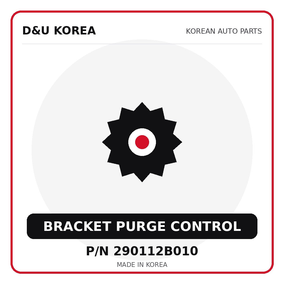 Genuine Mobis BRACKET PURGE CONTROL 290112B010 - Korean auto parts from D&U Korea