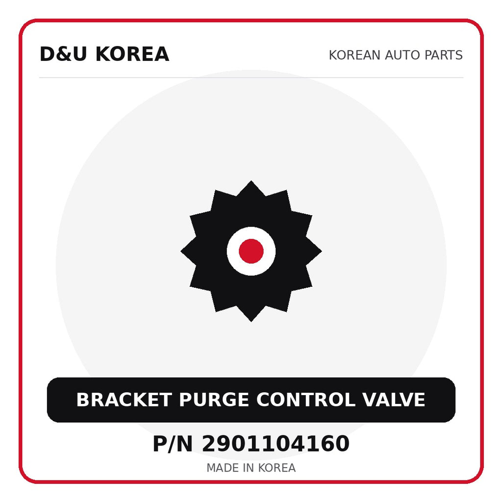 Genuine Mobis BRACKET PURGE CONTROL VALVE 2901104160 - Korean auto parts from D&U Korea