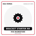 Genuine Mobis BRACKET STARTER RR 361802F300 - Korean auto parts from D&U Korea