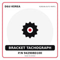 Genuine Mobis BRACKET TACHOGRAPH 942908D100 - Korean auto parts from D&U Korea