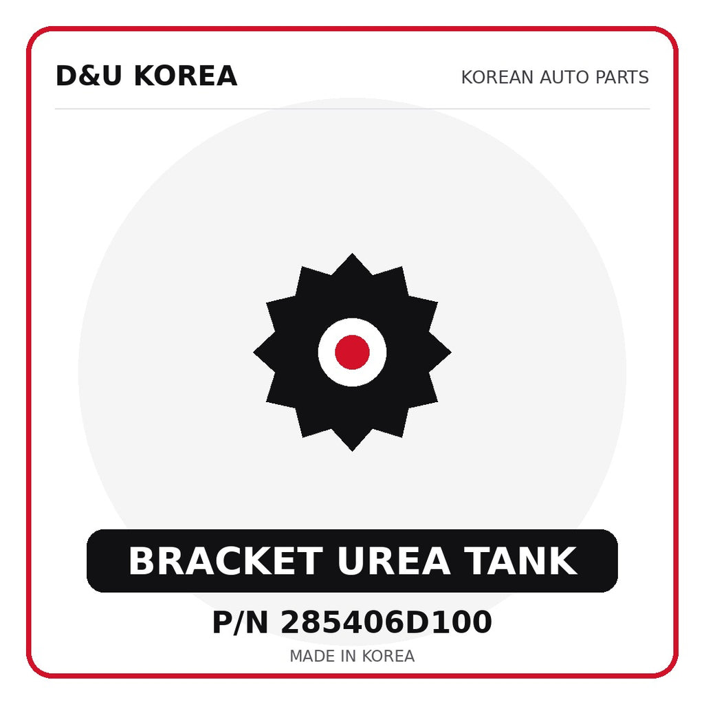 Genuine Mobis BRACKET UREA TANK 285406D100 - Korean auto parts from D&U Korea