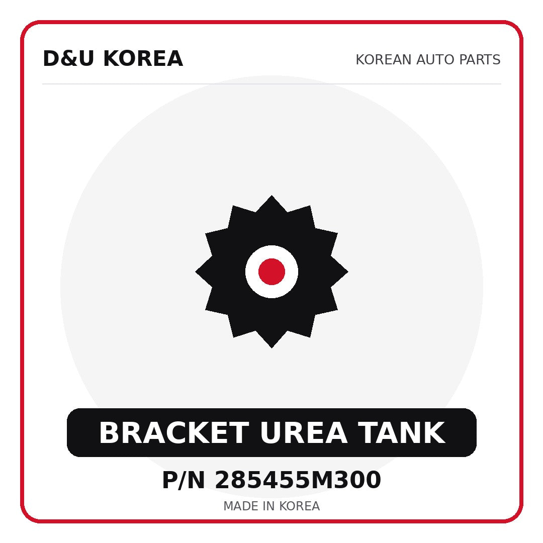 Genuine Mobis BRACKET UREA TANK 285455M300 - Korean auto parts from D&U Korea