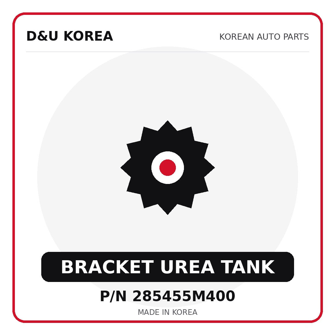 Genuine Mobis BRACKET UREA TANK 285455M400 - Korean auto parts from D&U Korea