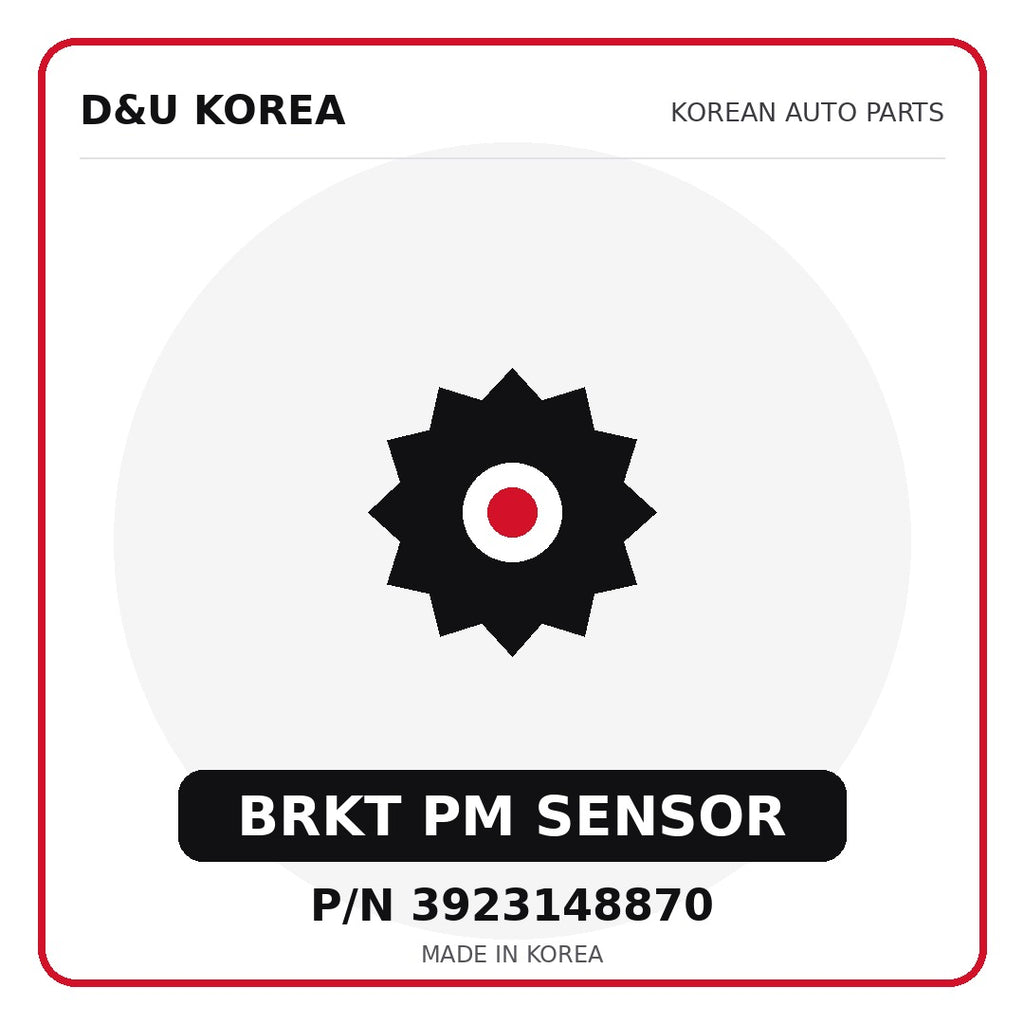 Genuine Mobis BRKT PM SENSOR 3923148870 - Korean auto parts from D&U Korea