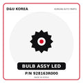 Genuine Mobis BULB ASSY LED 928163R000 for Korean vehicles | D&U Korea