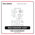 BOLT-WASHER ASSY