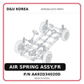 AIR SPRING ASSY,FR