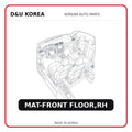 MAT-FRONT FLOOR,RH