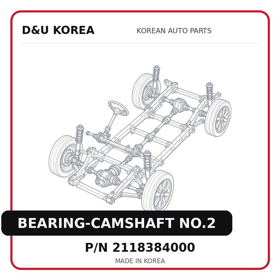BEARING-CAMSHAFT NO.2