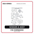 SENSOR-G ASSY