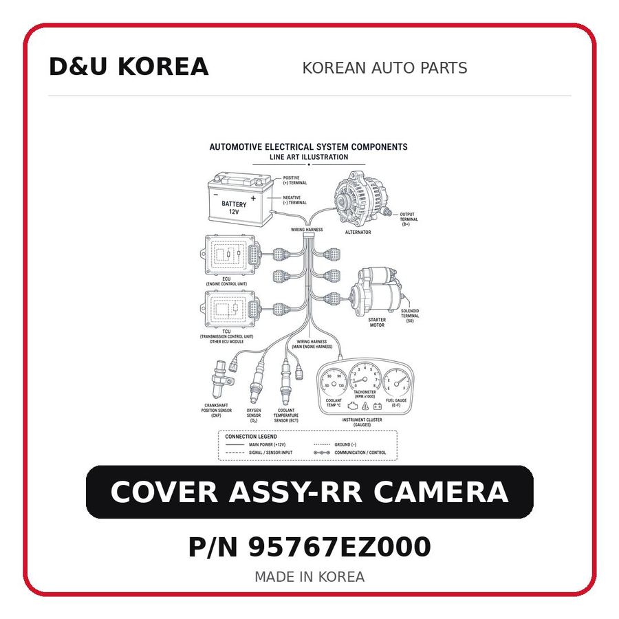 COVER ASSY-RR CAMERA