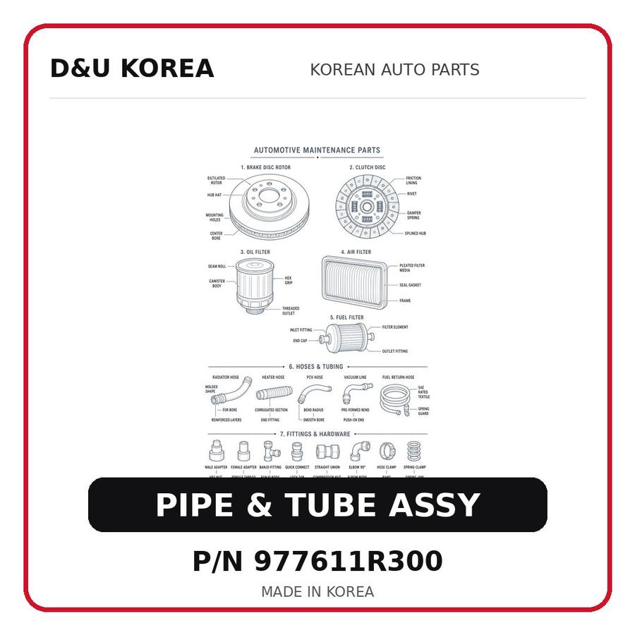 PIPE & TUBE ASSY