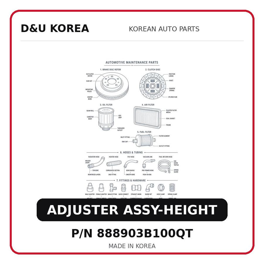 ADJUSTER ASSY-HEIGHT