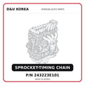 SPROCKET-TIMING CHAIN