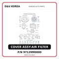 COVER ASSY-AIR FILTER