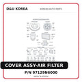 COVER ASSY-AIR FILTER