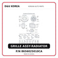 GRILLE ASSY-RADIATOR