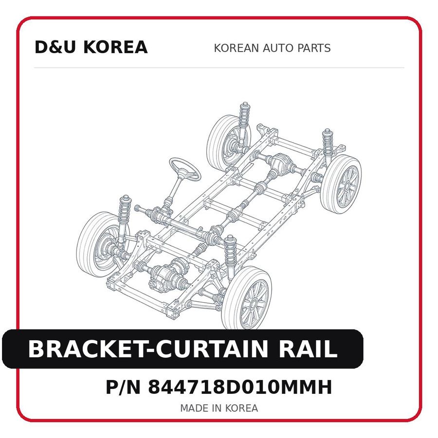 BRACKET-CURTAIN RAIL