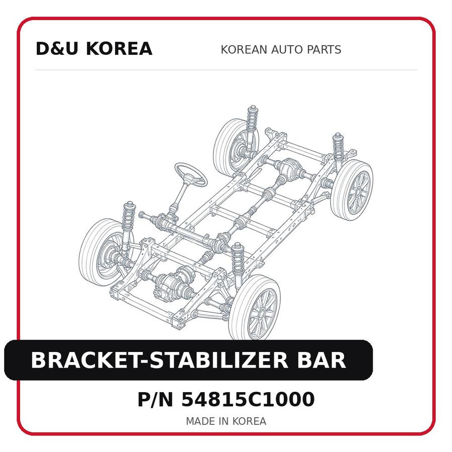 BRACKET-STABILIZER BAR