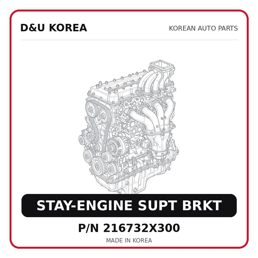 STAY-ENGINE SUPT BRKT