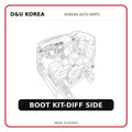 BOOT KIT-DIFF SIDE